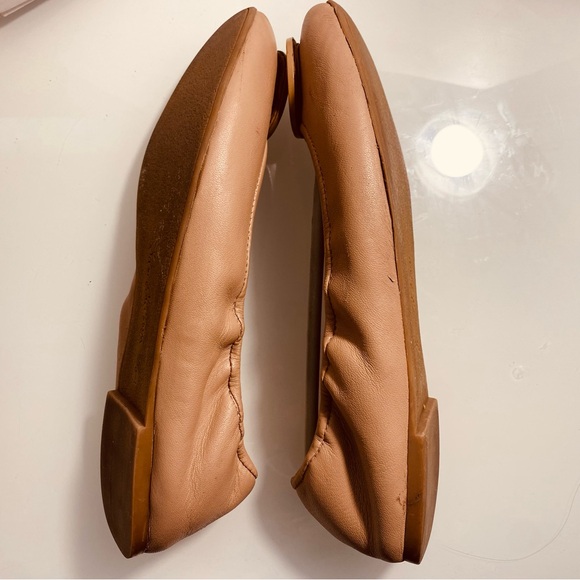 Sam Edelman Tan Leather Soft Comfy Business/ Casual Everyday Ballet Flats SZ 9M - Picture 5 of 10